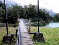 DAY 2: Crossing the first of a number of swing bridges