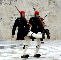 Changing of the guard--Parliament at Syntagma Square