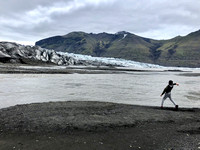 Face of Vatnajökull, the largest glacier in Europe