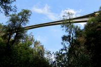 Footbridge over the chasm