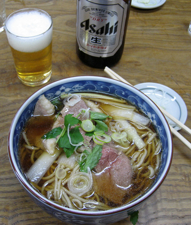 Kamakura: soba with duck and green onions