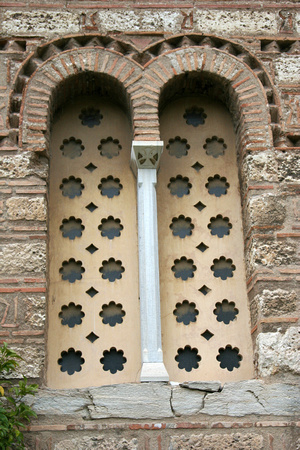 Detail on an Athens church