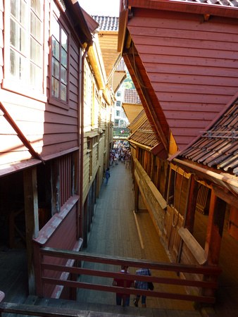 Alleyways of Bryggen