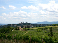 San Gimignano, from a distance