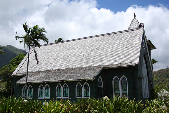 Waioli Huiia Church in Halalei