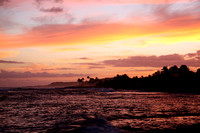 Sunset from Kuhio Shores