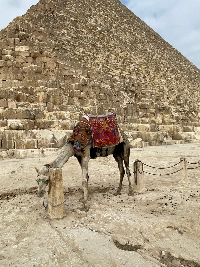 Up close and personal with the Great Pyramid of Khufu