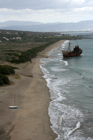 Shipwreck near Gytheio