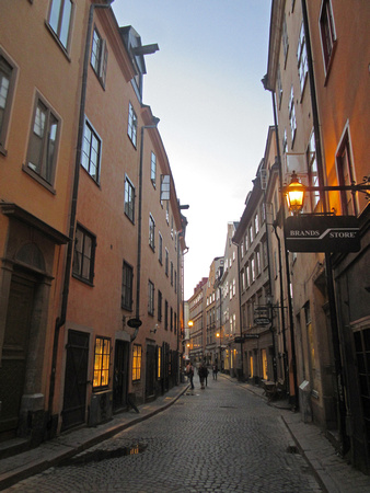Evening in Gamla Stan, after the crowds have gone
