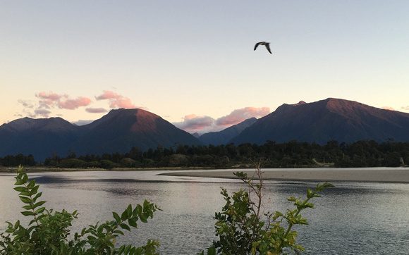Sunset at Haast