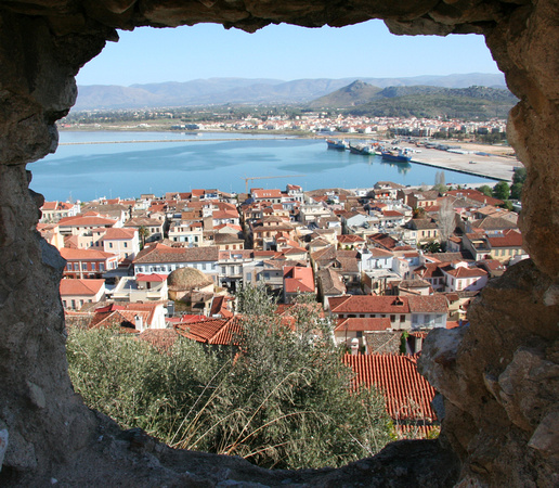 Old town from the Akronafplia fortress