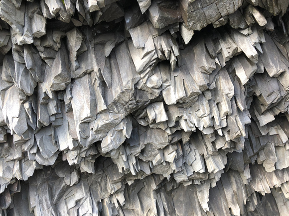 Reynisfjara Black Sand Beach - basalt columns