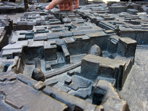 Scale model of the city