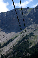 Are we really taking a gondola on those cables?