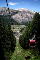 Selva from the Ciampinoi lift