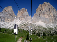 The Passo Sella lift