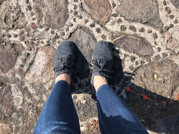 Walking in the footsteps of an ancient civilization
