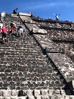 Pyramid of the Moon: You can only go part way up