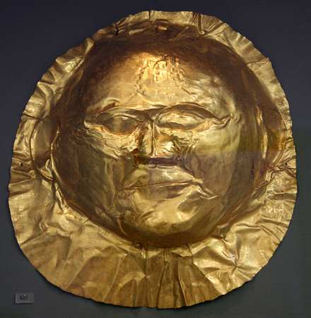 Death mask, National Archaeological Museum
