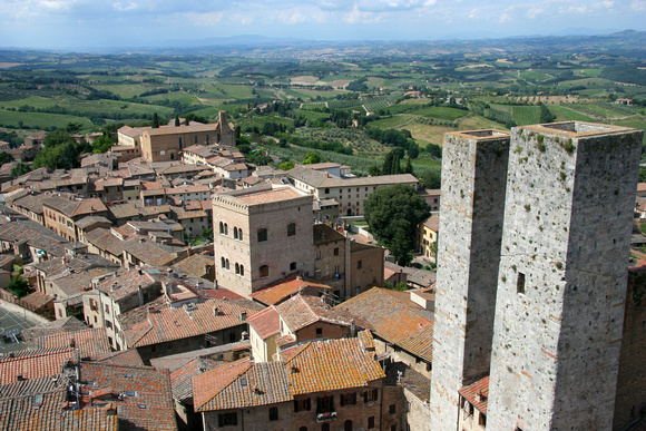 San Gimignano: View from Torre Grossa