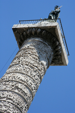 Column of Marcus (180AD); Piazza Montecitorio