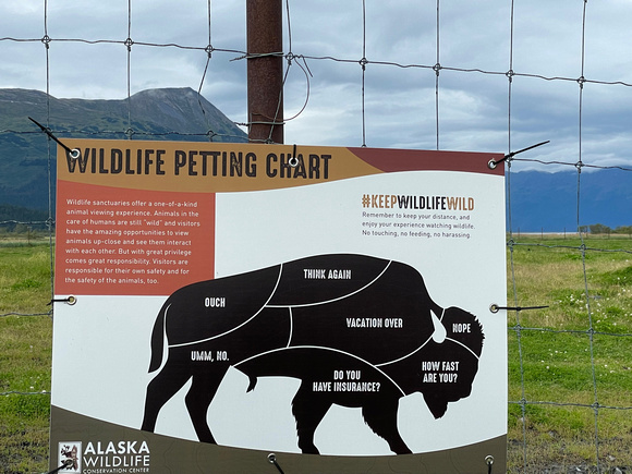 At the Alaska Wildlife Conservation Center, a wildlife refuge south of Girdwood